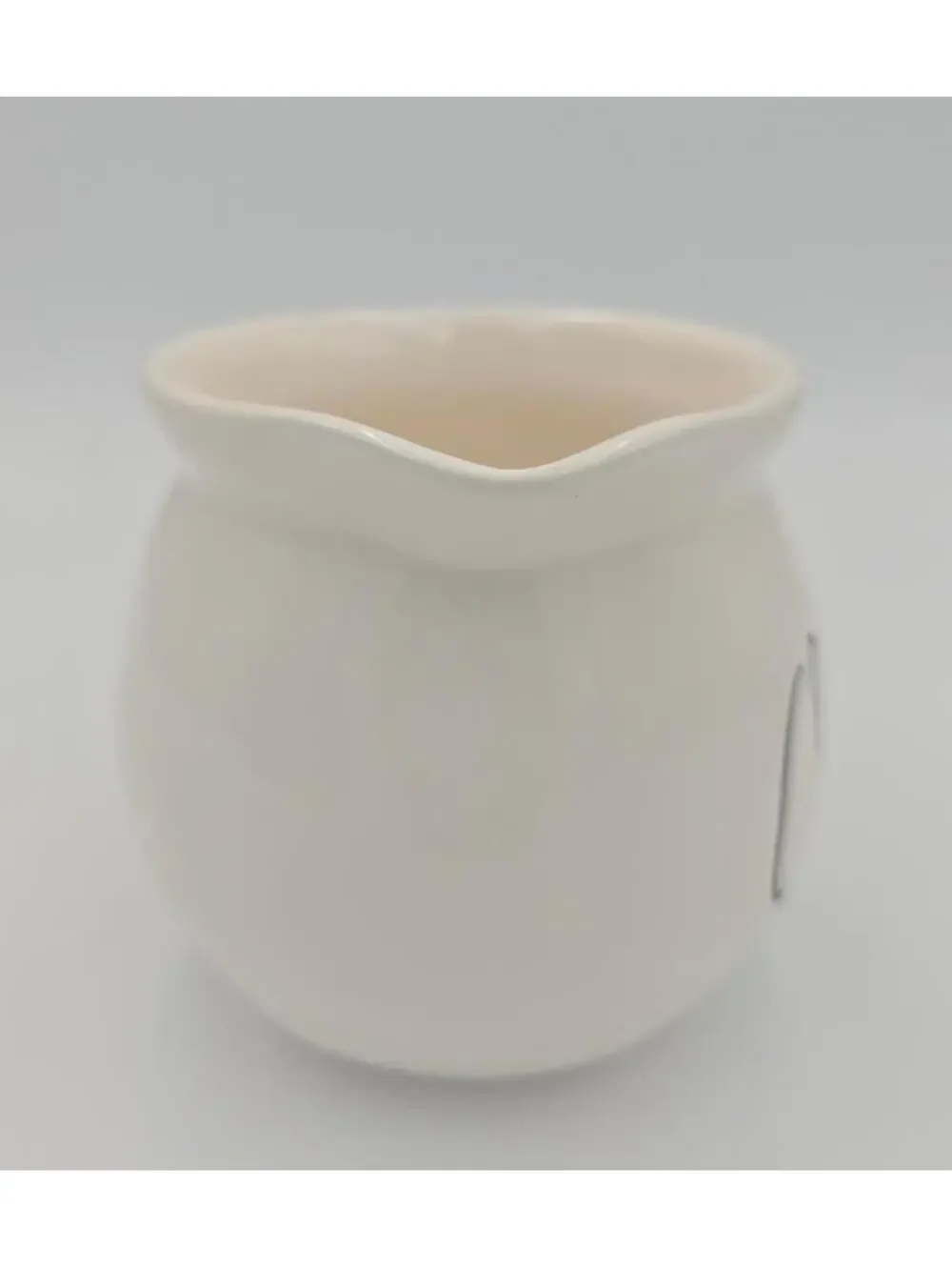 Rae Dunn Black and White Ceramic Creamer